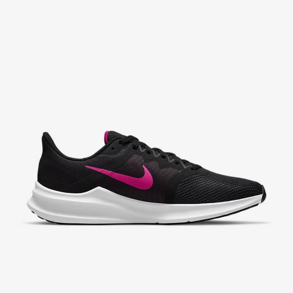 Buty do Biegania Damskie Nike Downshifter 11 Szosowe Czarne Ciemny Szare Białe | NK034KTA