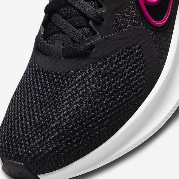 Buty do Biegania Damskie Nike Downshifter 11 Szosowe Czarne Ciemny Szare Białe | NK034KTA