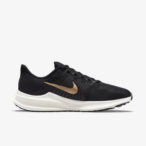 Buty do Biegania Damskie Nike Downshifter 11 Szosowe Czarne Ciemny Szare Metal Miedź | NK416ETW