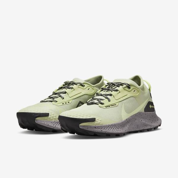 Buty do Biegania Damskie Nike Pegasus Trailowe 3 GORE-TEX Nieprzemakalne Trailowe Oliwkowe Czarne Szare | NK614YWO