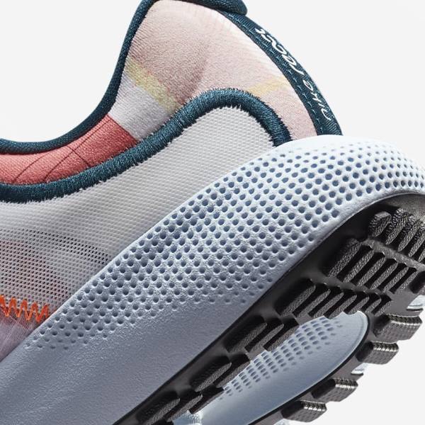 Buty do Biegania Damskie Nike React Escape Run Szosowe Białe Niebieskie Czarne Różowe | NK037NJC