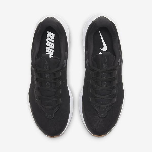 Buty do Biegania Damskie Nike React Escape Run Szosowe Czarne Ciemny Szare Białe Czarne | NK540HAW