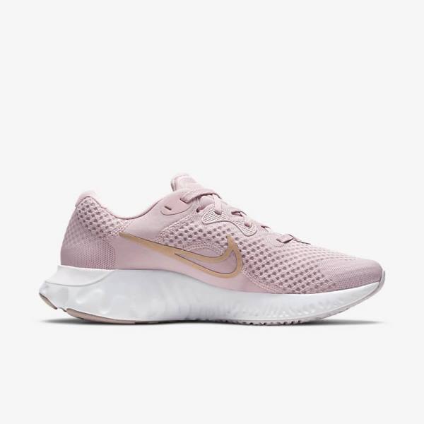 Buty do Biegania Damskie Nike Renew Run 2 Szosowe Głęboka Fioletowe Białe Metal Czerwone Brązowe | NK862MRZ