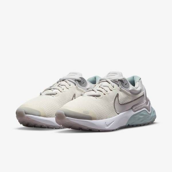 Buty do Biegania Damskie Nike Renew Run 3 Premium Szosowe Metal Szare | NK971WFS