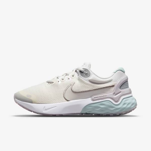 Buty do Biegania Damskie Nike Renew Run 3 Premium Szosowe Metal Szare | NK971WFS