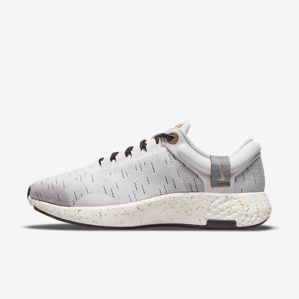 Buty do Biegania Damskie Nike Renew Serenity Run Premium Szosowe Czarne Ciemny Szare Białe | NK304QZB