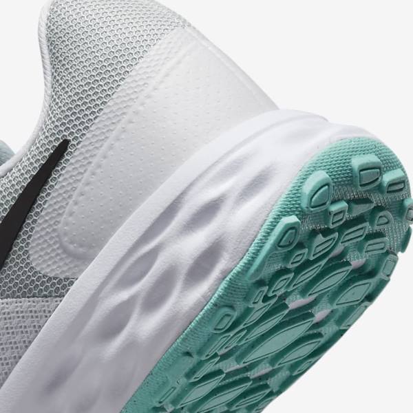 Buty do Biegania Damskie Nike Revolution 6 Next Nature Szosowe Oliwkowe Różowe Szare | NK165SBY