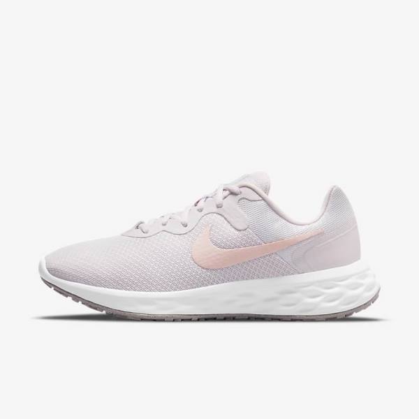 Buty do Biegania Damskie Nike Revolution 6 Next Nature Szosowe Głęboka Fioletowe Białe | NK965VQW