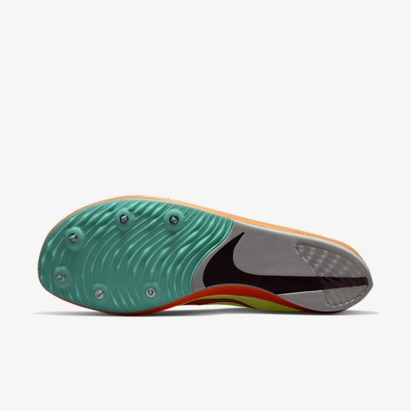 Buty do Biegania Damskie Nike ZoomX Dragonfly Athletics Distance Spikes Turkusowe Czarne Pomarańczowe | NK892NSL