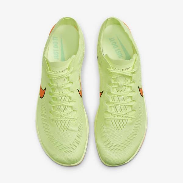 Buty do Biegania Damskie Nike ZoomX Dragonfly Athletics Distance Spikes Turkusowe Czarne Pomarańczowe | NK892NSL