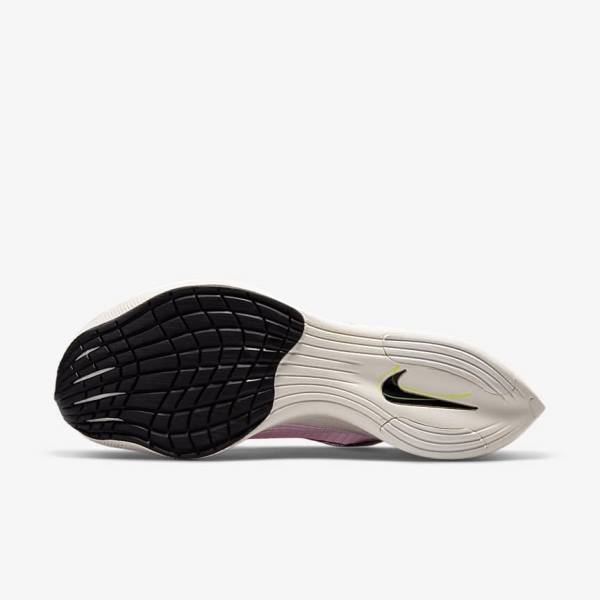 Buty do Biegania Damskie Nike ZoomX Vaporfly Next% 2 Szosowe Wyścigowe Białe Czarne Czarne | NK052AVD