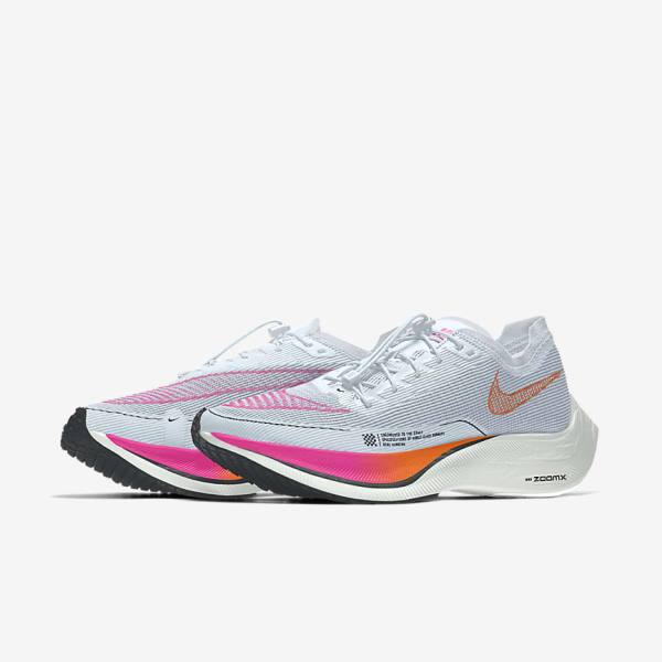 Buty do Biegania Damskie Nike ZoomX Vaporfly NEXT% 2 By You Szosowe Wyścigowe Kolorowe | NK074ZGS