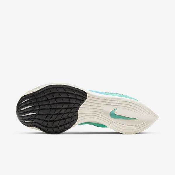 Buty do Biegania Damskie Nike ZoomX Vaporfly Next% 2 Szosowe Wyścigowe Białe Metal Srebrne Czarne | NK437JQV