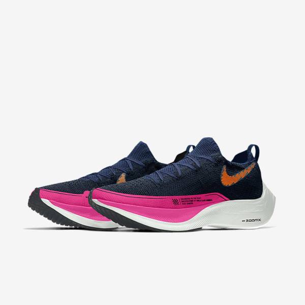 Buty do Biegania Damskie Nike ZoomX Vaporfly NEXT% 2 By You Szosowe Wyścigowe Kolorowe | NK462FQK