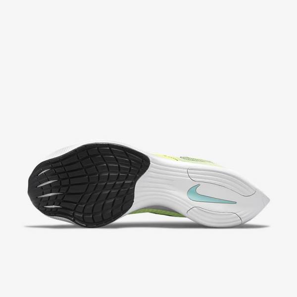 Buty do Biegania Damskie Nike ZoomX Vaporfly Next% 2 Szosowe Wyścigowe Czarne Metal Złote Białe | NK714OTZ