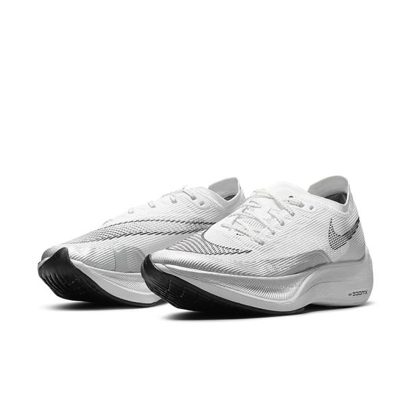 Buty do Biegania Damskie Nike ZoomX Vaporfly Next% 2 Szosowe Wyścigowe Białe Żółte Niebieskie | NK908ZJA