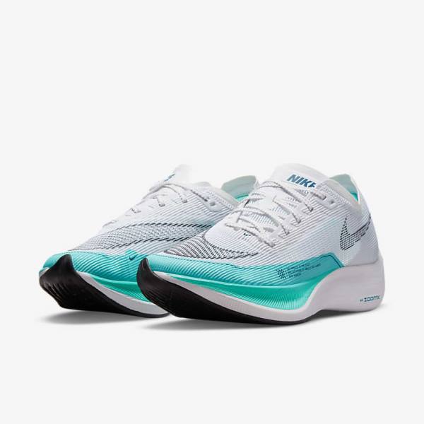 Buty do Biegania Damskie Nike ZoomX Vaporfly Next% 2 Szosowe Wyścigowe Fioletowe Czerwone Szare Czarne | NK934ZYU