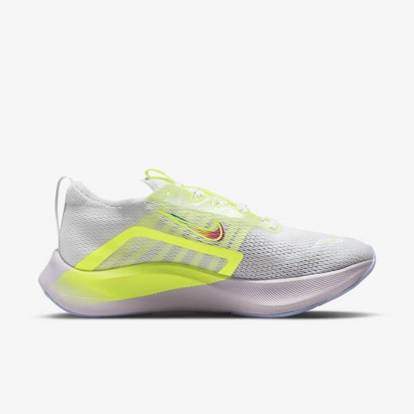 Buty do Biegania Damskie Nike Zoom Fly 4 Premium Szosowe Czarne Ciemny Szare Białe | NK429DMX