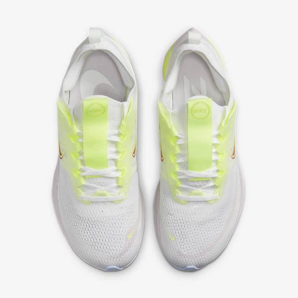 Buty do Biegania Damskie Nike Zoom Fly 4 Premium Szosowe Czarne Ciemny Szare Białe | NK429DMX