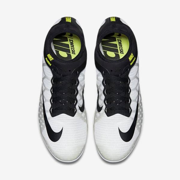 Buty do Biegania Damskie Nike Zoom Mamba 3 Unisex Distance Spike Białe Czarne | NK321ARV