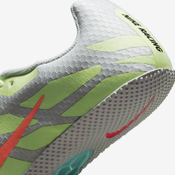 Buty do Biegania Damskie Nike Zoom Rival S 9 Athletics Sprinting Spikes Turkusowe Pomarańczowe | NK843NRA