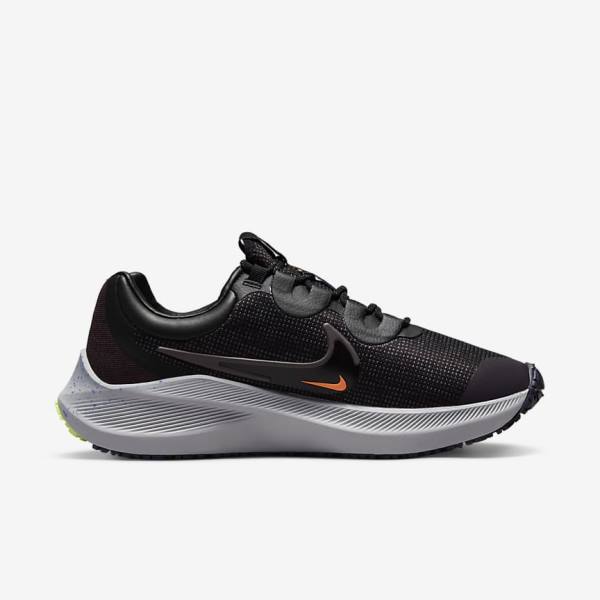 Buty do Biegania Damskie Nike Zoom Winflo 8 Shield Weatherised Szosowe Czarne Pomarańczowe Fioletowe | NK016ICZ