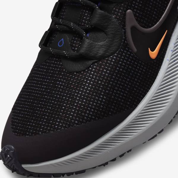 Buty do Biegania Damskie Nike Zoom Winflo 8 Shield Weatherised Szosowe Czarne Pomarańczowe Fioletowe | NK016ICZ