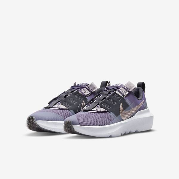 Buty do Biegania Dziecięce Nike Crater Impact Older Fioletowe Szare Metal Czerwone Brązowe | NK216IFZ