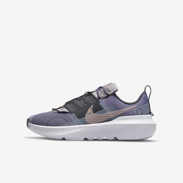 Buty do Biegania Dziecięce Nike Crater Impact Older Fioletowe Szare Metal Czerwone Brązowe | NK216IFZ