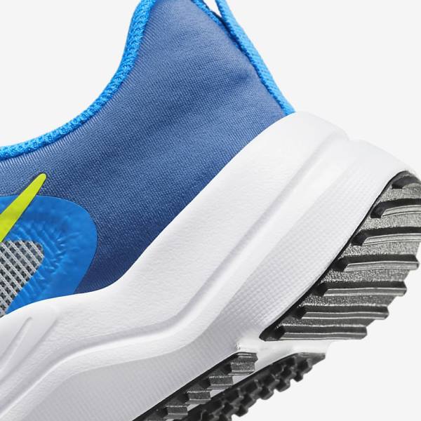 Buty do Biegania Dziecięce Nike Downshifter 12 Older Szosowe Szare Niebieskie Szare Granatowe Szare | NK319KLS