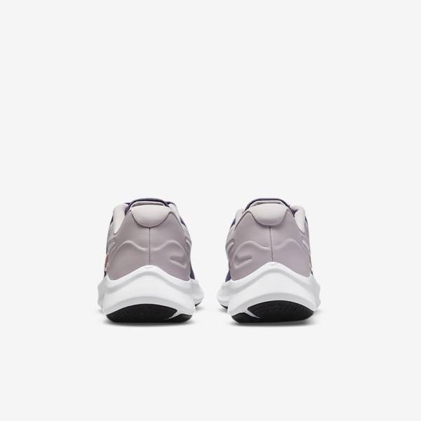 Buty do Biegania Dziecięce Nike Star Runner 3 Older Szosowe Fioletowe Szare Metal Czerwone Brązowe | NK967KYC