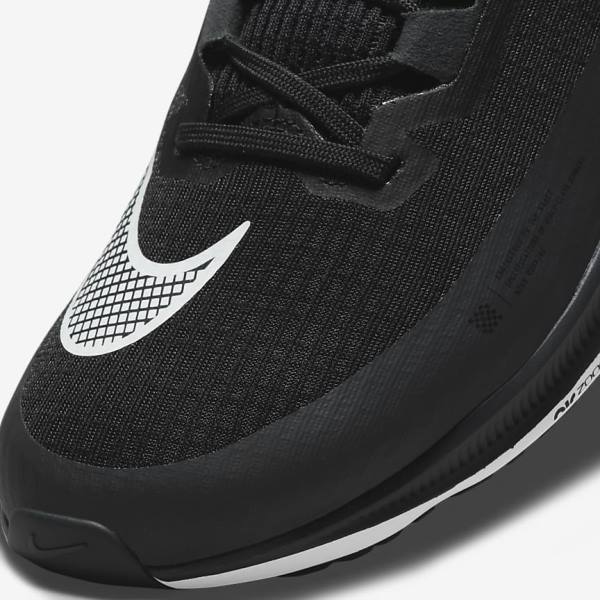 Buty do Biegania Męskie Nike Air Zoom Rival Fly 3 Szosowe Wyścigowe Czarne Ciemny Szare Białe | NK876VOH