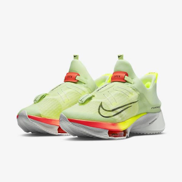 Buty do Biegania Męskie Nike Air Zoom Tempo NEXT% FlyEase Easy On-Off Szosowe Pomarańczowe Czarne | NK139KPY