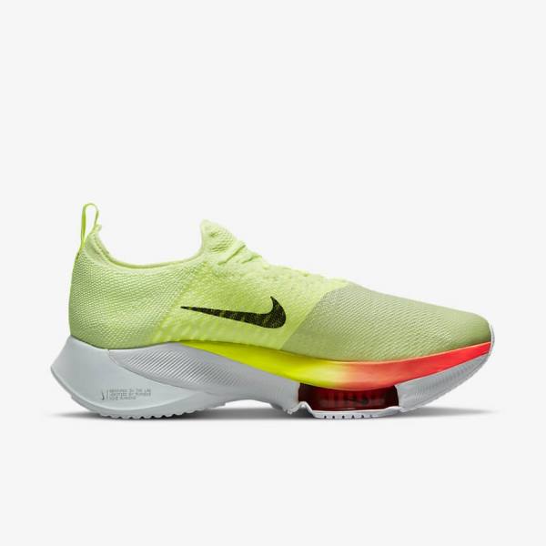 Buty do Biegania Męskie Nike Air Zoom Tempo NEXT% Szosowe Pomarańczowe Czarne | NK281UGA