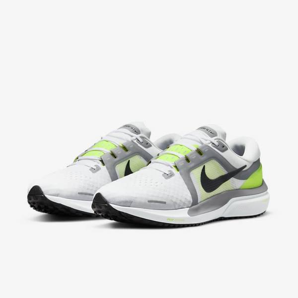 Buty do Biegania Męskie Nike Air Zoom Vomero 16 Białe Szare Czarne | NK208OWR