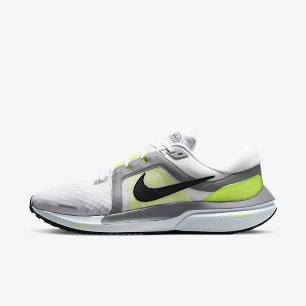 Buty do Biegania Męskie Nike Air Zoom Vomero 16 Białe Szare Czarne | NK208OWR