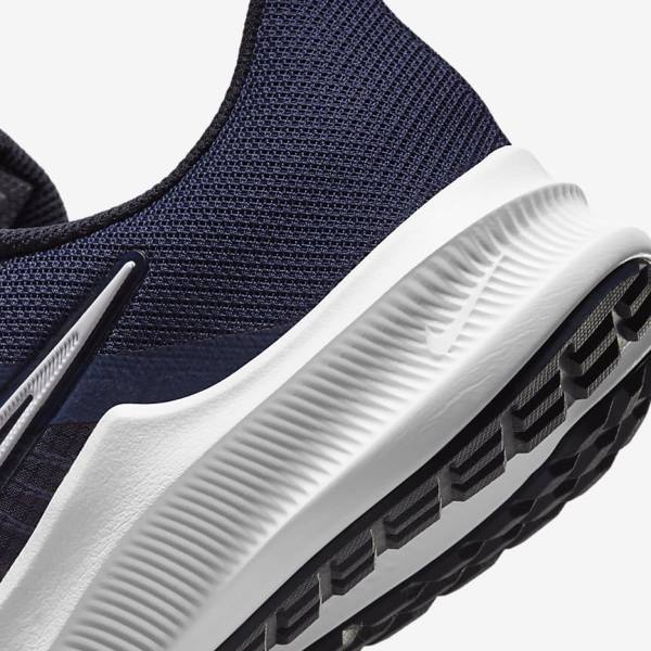 Buty do Biegania Męskie Nike Downshifter 11 Szosowe Granatowe Ciemny Obsidian Białe | NK024TYQ