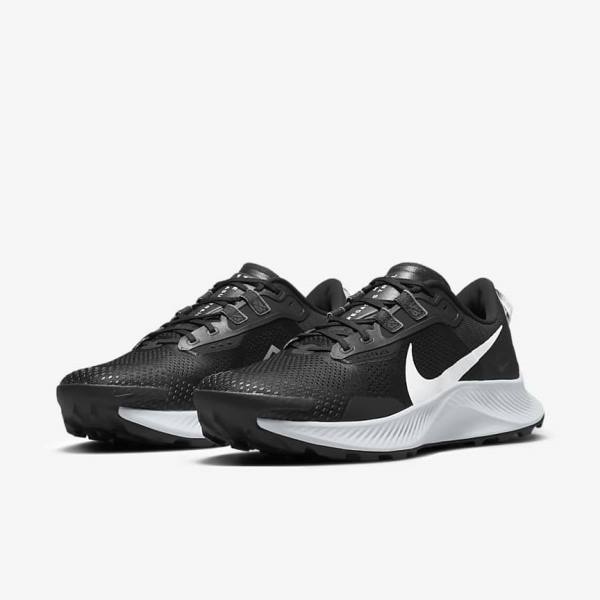 Buty do Biegania Męskie Nike Pegasus Trailowe 3 Trailowe Czarne Ciemny Szare Platyna | NK480BTZ