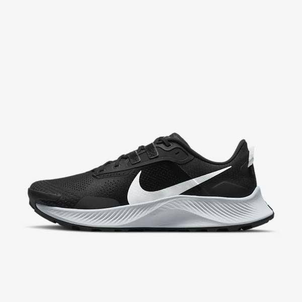 Buty do Biegania Męskie Nike Pegasus Trailowe 3 Trailowe Czarne Ciemny Szare Platyna | NK480BTZ