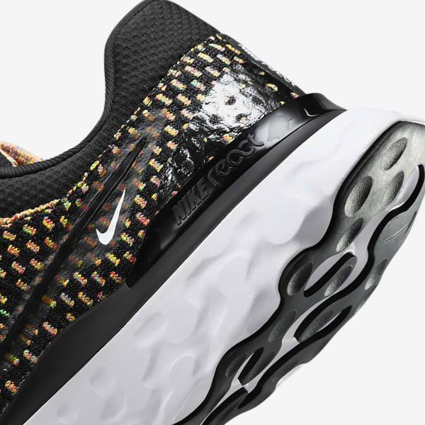 Buty do Biegania Męskie Nike React Infinity Run Flyknit 3 Szosowe Czarne Niebieskie Różowe Białe | NK037IZB