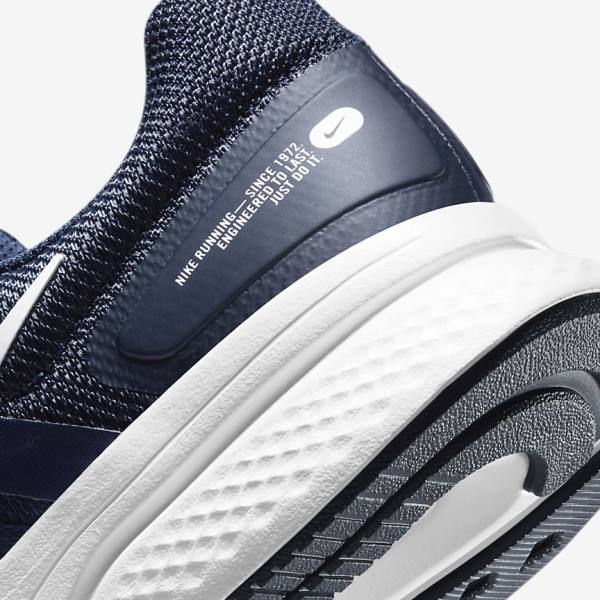 Buty do Biegania Męskie Nike Run Swift 2 Szosowe Granatowe Obsidian Białe | NK860HAQ