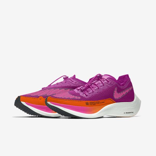 Buty do Biegania Męskie Nike ZoomX Vaporfly NEXT% 2 By You Szosowe Wyścigowe Kolorowe | NK072WCN