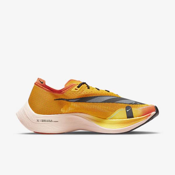 Buty do Biegania Męskie Nike ZoomX Vaporfly NEXT% 2 Ekiden Szosowe Wyścigowe Białe Czarne Czarne | NK140NIG