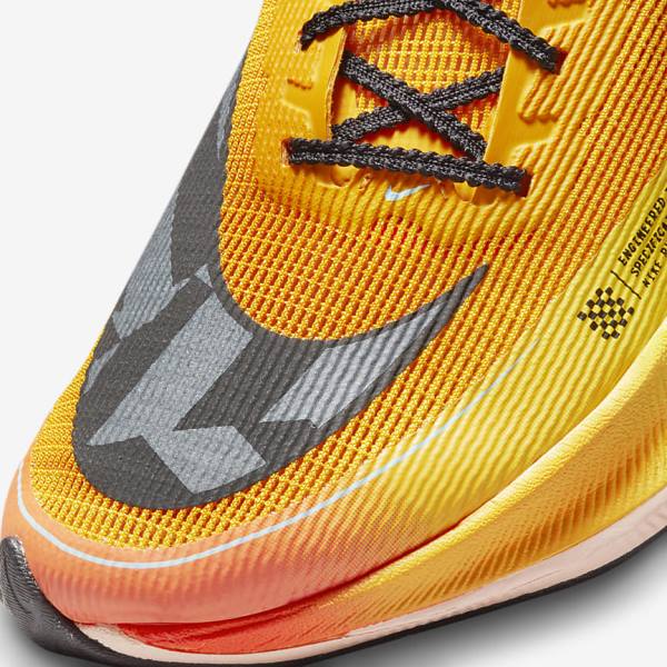 Buty do Biegania Męskie Nike ZoomX Vaporfly NEXT% 2 Ekiden Szosowe Wyścigowe Białe Czarne Czarne | NK140NIG