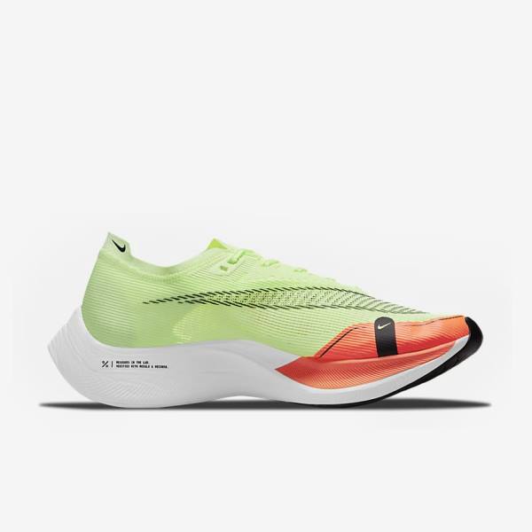 Buty do Biegania Męskie Nike ZoomX Vaporfly Next% 2 Szosowe Wyścigowe Pomarańczowe Czarne | NK247VZQ