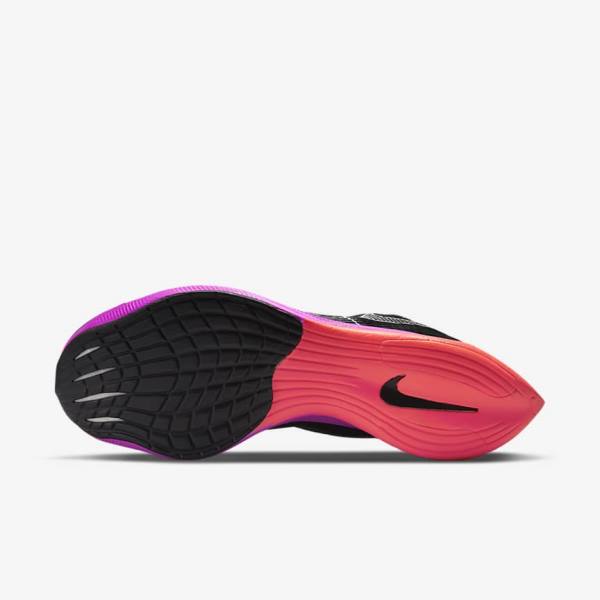 Buty do Biegania Męskie Nike ZoomX Vaporfly Next% 2 Szosowe Wyścigowe Czarne Fioletowe Szare Czerwone | NK297IRY