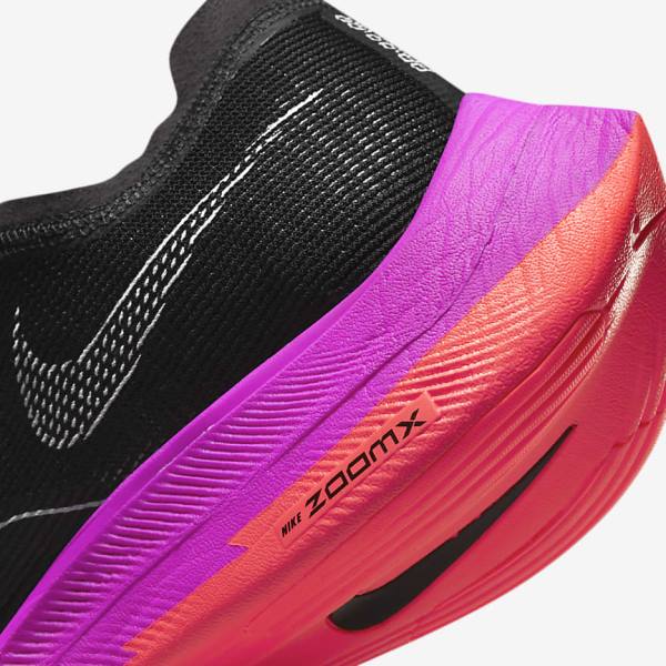 Buty do Biegania Męskie Nike ZoomX Vaporfly Next% 2 Szosowe Wyścigowe Czarne Fioletowe Szare Czerwone | NK297IRY