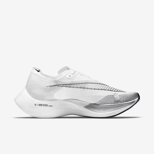 Buty do Biegania Męskie Nike ZoomX Vaporfly Next% 2 Szosowe Wyścigowe Czarne Metal Złote Białe | NK324JNX