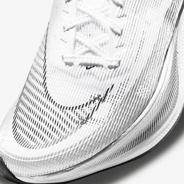 Buty do Biegania Męskie Nike ZoomX Vaporfly Next% 2 Szosowe Wyścigowe Czarne Metal Złote Białe | NK324JNX