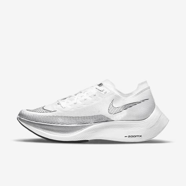 Buty do Biegania Męskie Nike ZoomX Vaporfly Next% 2 Szosowe Wyścigowe Czarne Metal Złote Białe | NK324JNX